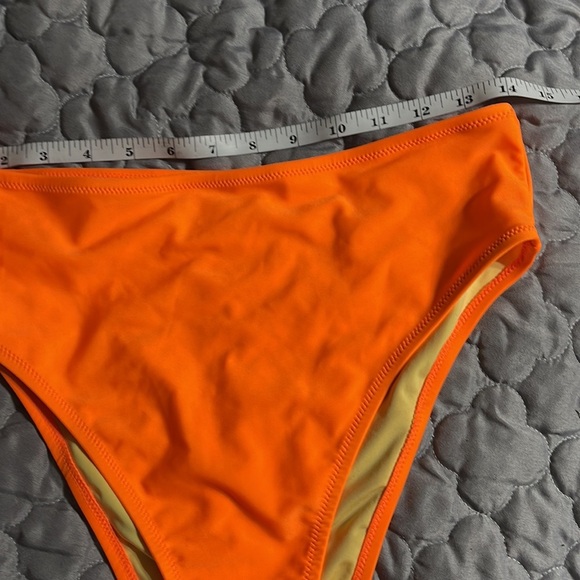 NWOT Bright Orange Relleciga sun bottoms L - Picture 3 of 5